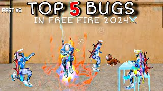 TOP 5 BUGS AND TRICKS IN FREE FIRE  || SPEED BUG IN FREE FIRE || FREE FIRE MOVEMENT BUG (part#3)