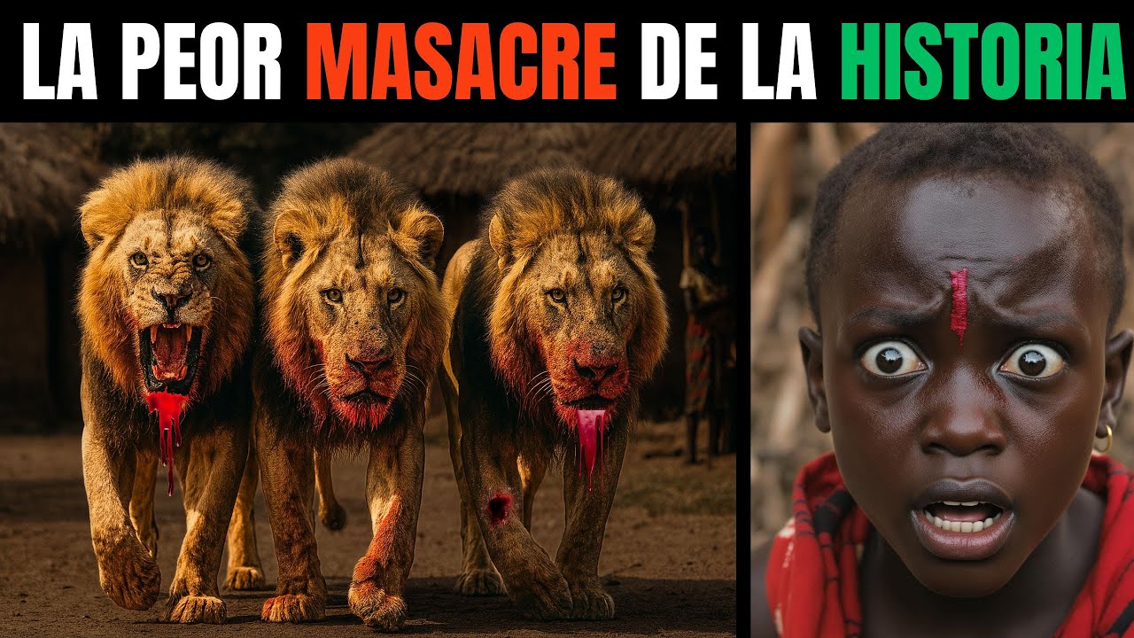 León – LA TRIBU MÁS PODEROSA de KENIA es DIEZMADA por 3 LEONES MACHOS