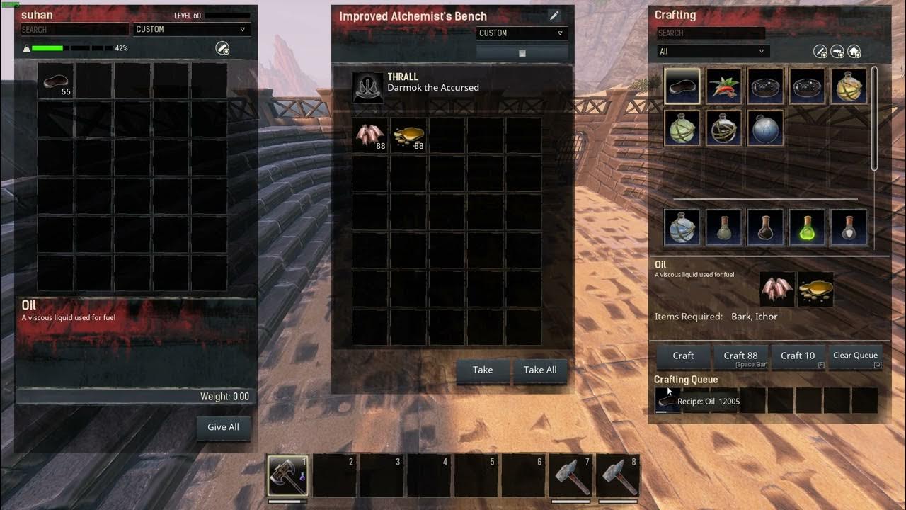 Conan Exiles Pratical OİL craft YouTube
