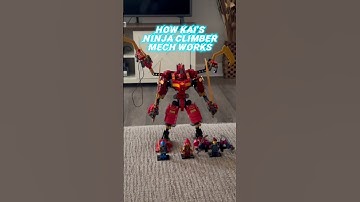 How Kai’s Ninja Climber Mech Works #lego #legoninjago #legoninjagodragonsrising