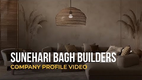 Company Profile Video by IndieVisual | Sunehari Bagh Builders