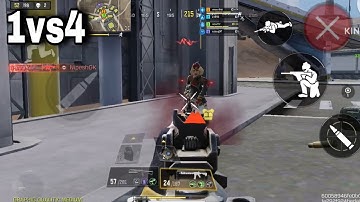 🎯 “1v4 CLUTCH that shocked my teammates 😱 | COD Mobile”