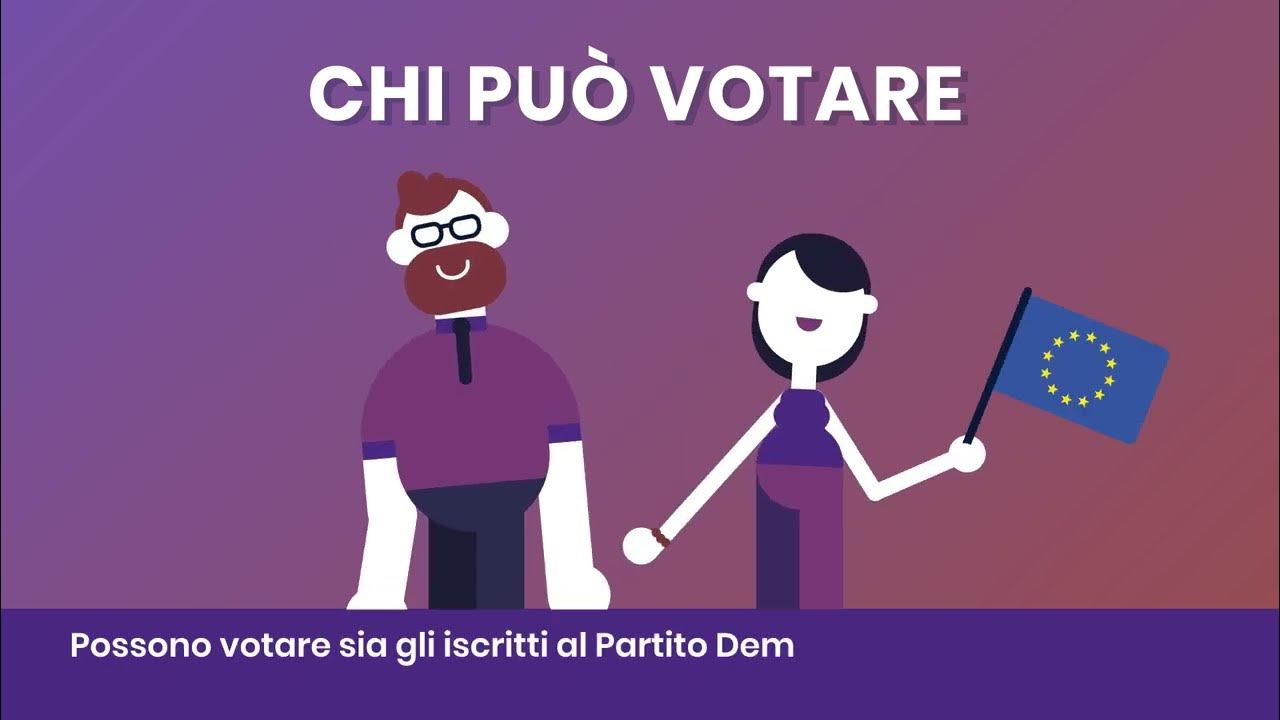 Come si vota alle primarie PD del 26 Febbraio 2023 YouTube