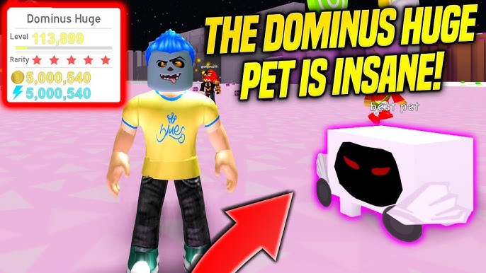 HOW TO GET FREE DOMINUS HUGE IN PET SIMULATOR (TUTORIAL 100% LEGIT) -  BiliBili