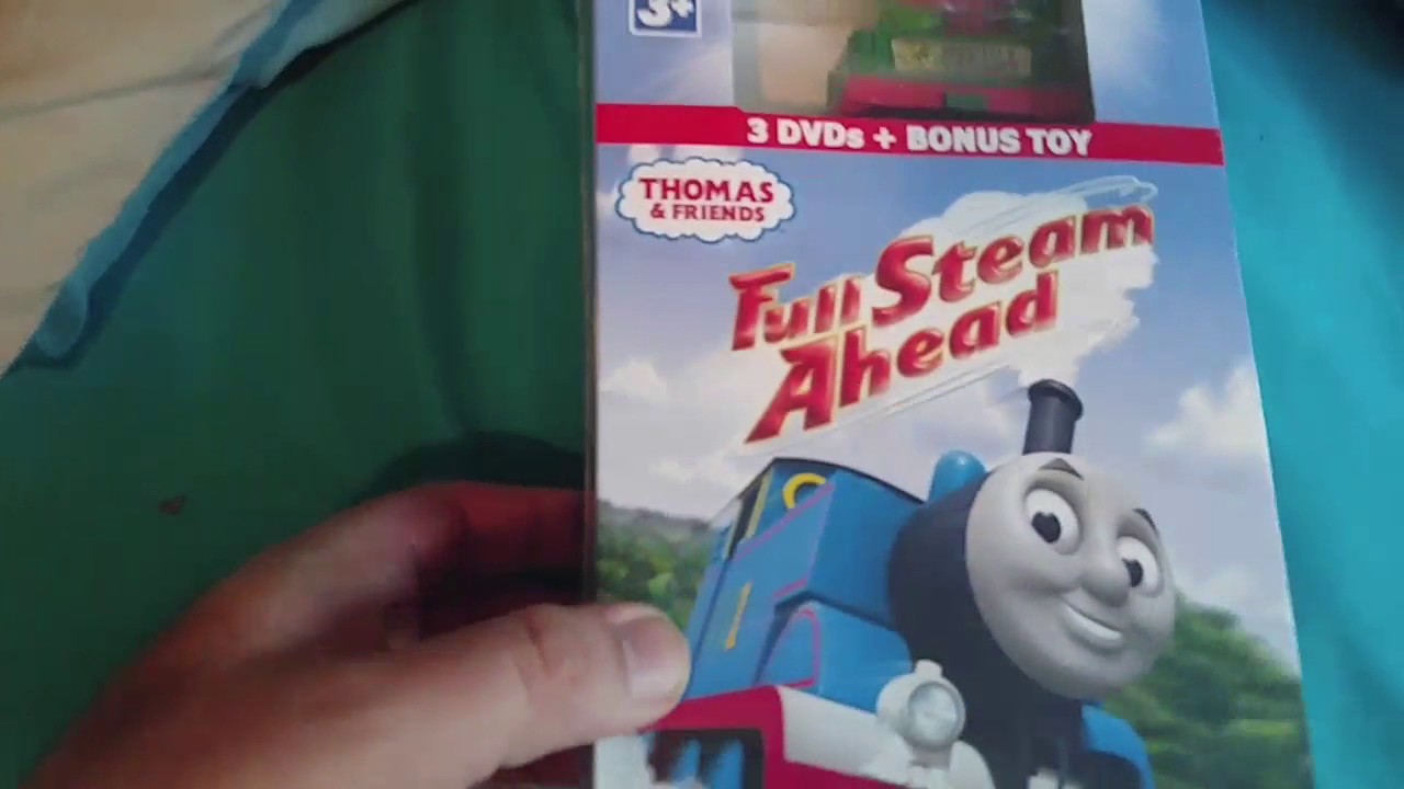 Thomas & Friends:Full Steam Ahead DVD Unboxing - YouTube