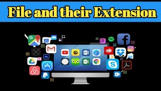 File extensions || what is file extension of different type of application software screenshot 1
