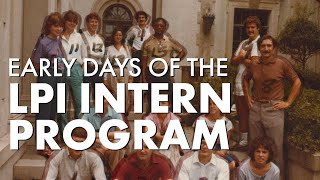 Early Days of the LPI Intern Program by Peter Schultz