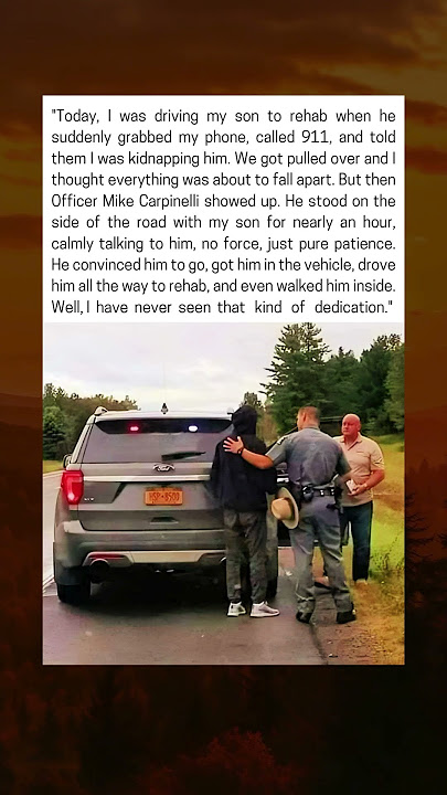 Trooper Turns Crisis Into a Second Chance - YouTube