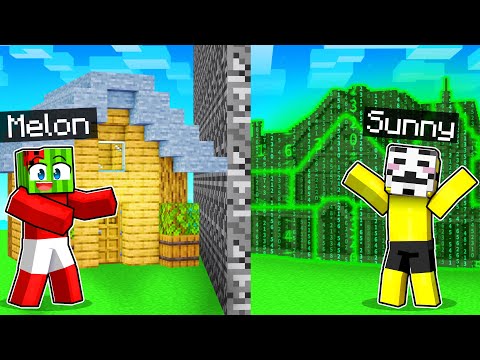 Using BUILD HACKS in Minecraft Build Battle!