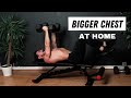 CHEST WORKOUT AT HOME | Follow Along | Rowan Row