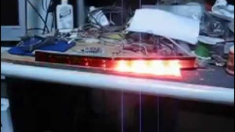 Knight Rider scanner - LED