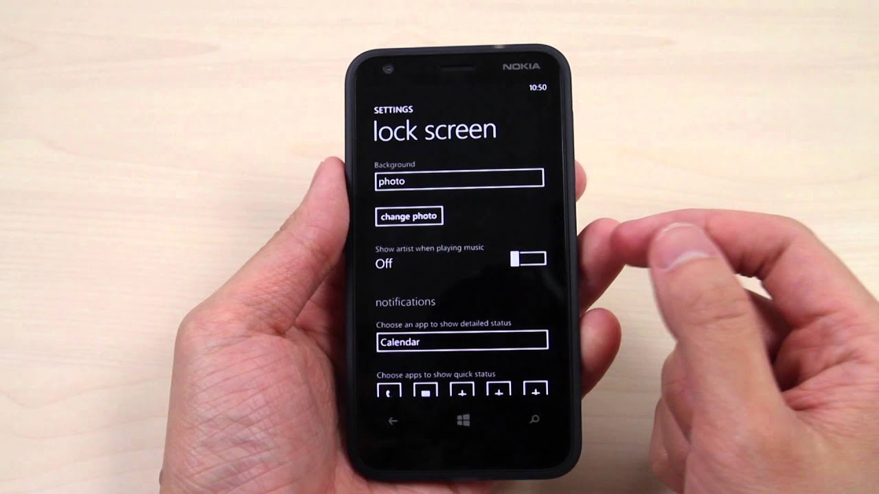 Sfondi Natalizi Nokia Lumia 520.How To Change The Theme And Lock Screen Wallpaper On Nokia Lumia 620 Youtube