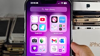 How To Use App Library on iPhone iOS 17 screenshot 5