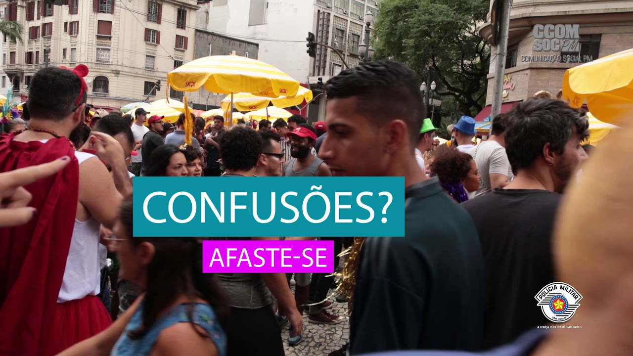 AFASTE-SE DE CONFUSÕES