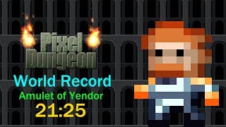 Amulet of Yendor in 21:25 (Former World Record) - Pixel Dungeon screenshot 5