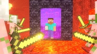 Zombie Pigman Life  - Minecraft Animation