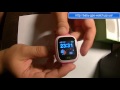 Сенсорные детские умные часы с GPS трекером Q90, розовые (сенсорные, вибро, WiFi...)