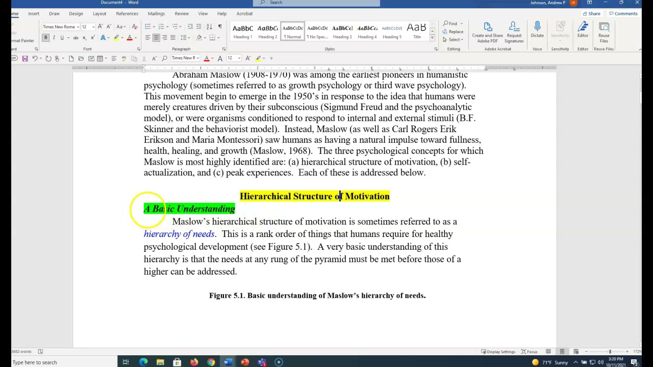 how to use subheadings in a research paper