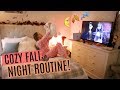 MY COZY FALL NIGHT ROUTINE 🍂