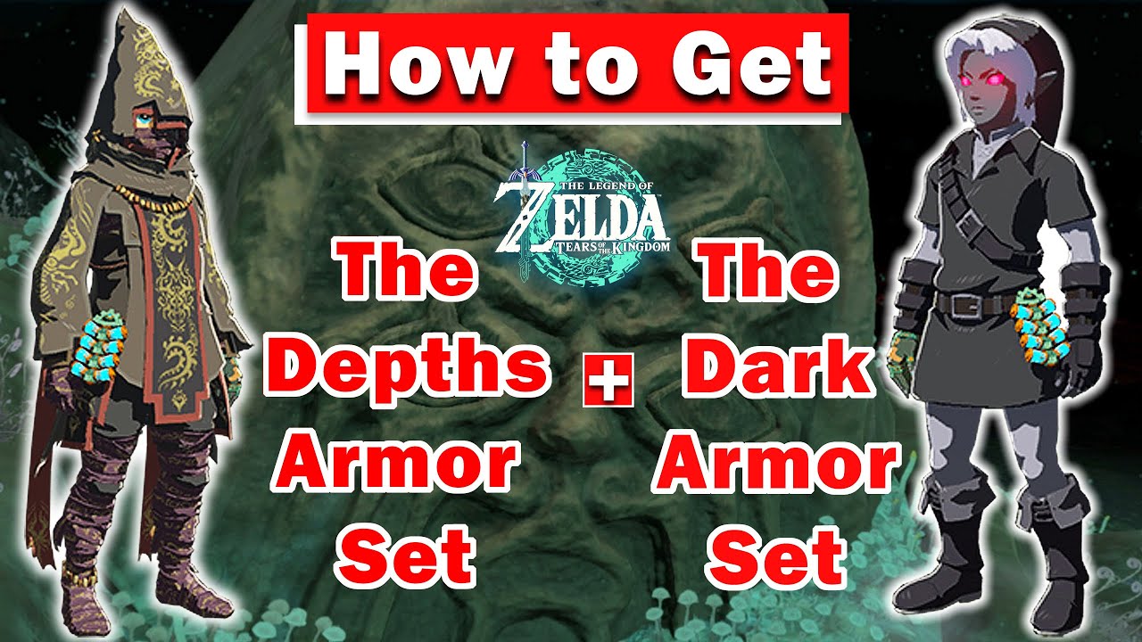 How To Get The Depths And Dark Armor Sets in Zelda Tears of The