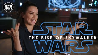 Daisy Ridley Interview - Star Wars: The Rise of Skywalker