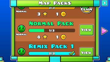 Getting The 10 Map Packs Award  (Glow Effect on Icon and Rainbow Trail)