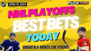 NHL Playoff Best Bets | Picks & Predictions | April 25