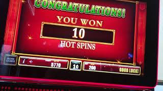 Fu Gou Slot machine bonus HUGE WIN 4 locked wild reels! screenshot 1