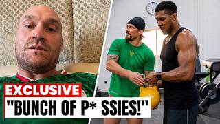 Tyson Fury BRUTAL REPLY On Anthony Joshua TRAINING With Oleksandr Usyk