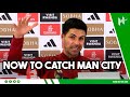 I see us LIFTING the Premier League! | Mikel Arteta | Manchester United v Arsenal