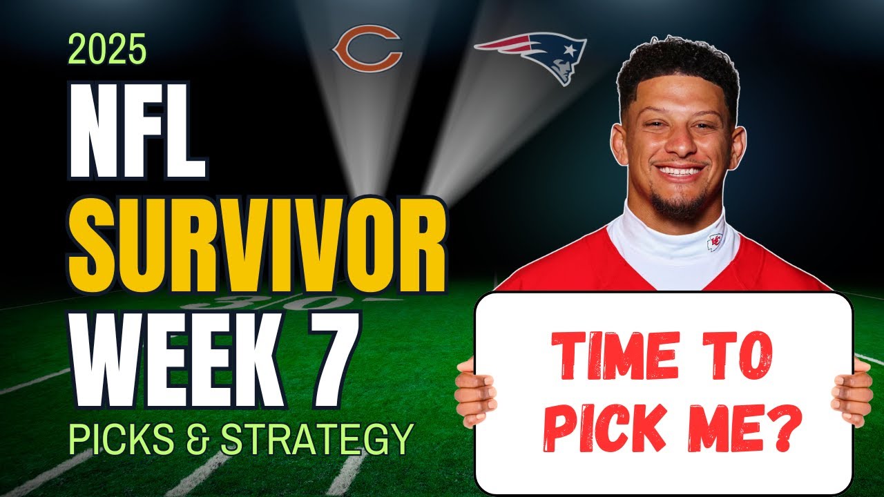 NFL Survivor Picks Week 7 | Chalk or Not?