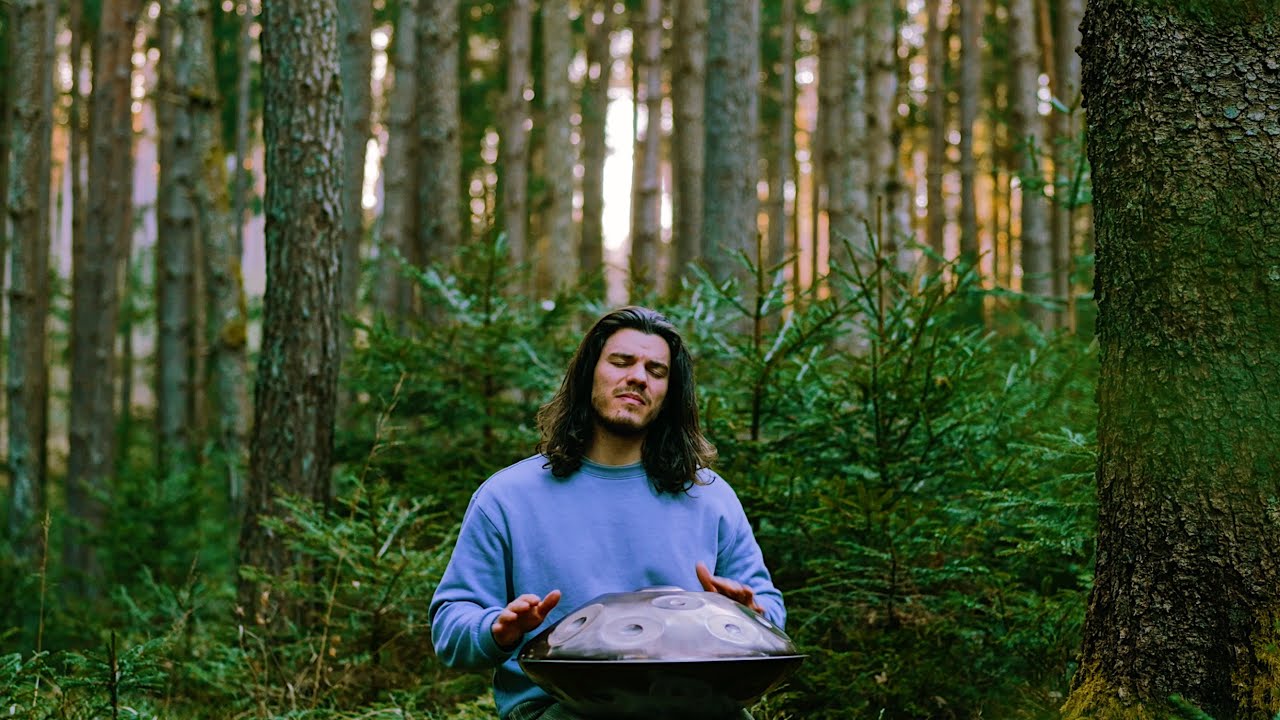 Drift Into Serenity | 1 hour handpan music | Konstantin Rössler