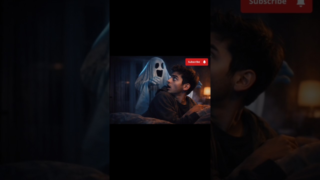👻ghost attack on boy. 