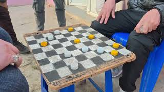 ياسين vs نانو 🔥🔥🔥 || لعبة الضامة / Spanish Checkers / Dames / Dama screenshot 3