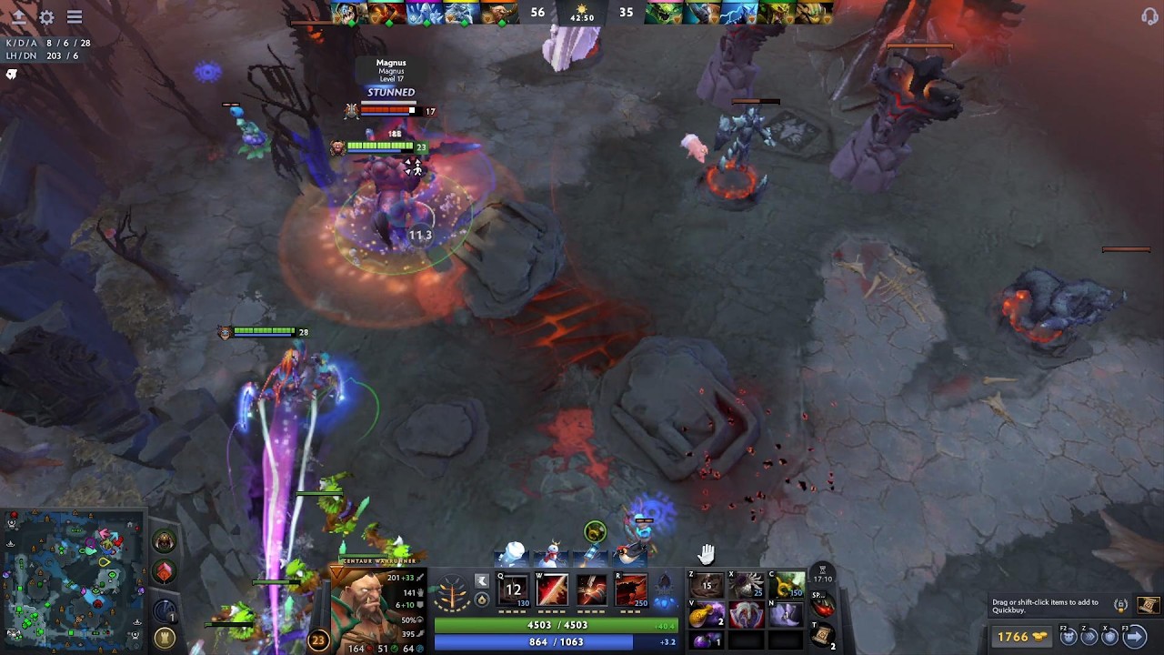 Centaur and Rough Start - Stomped in Lane, Stomping Late | Dota 2 Offlane