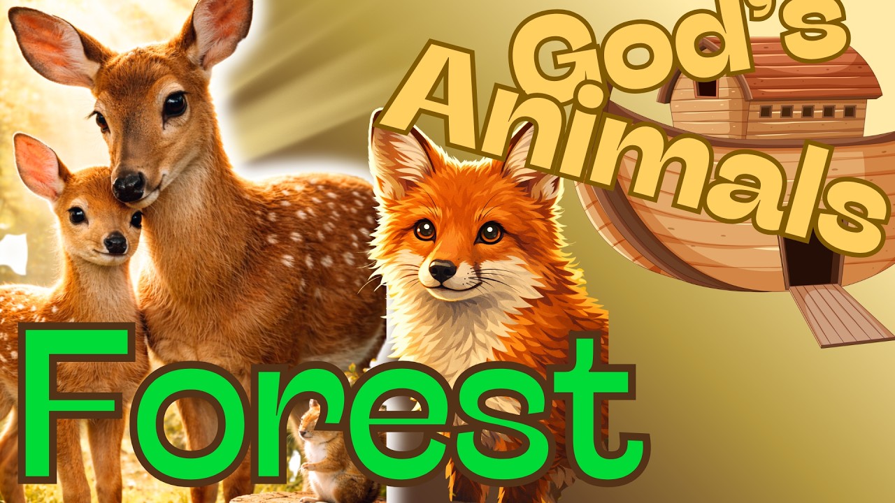 Forest Animals for Toddlers | God’s Animals (Ages 2+)
