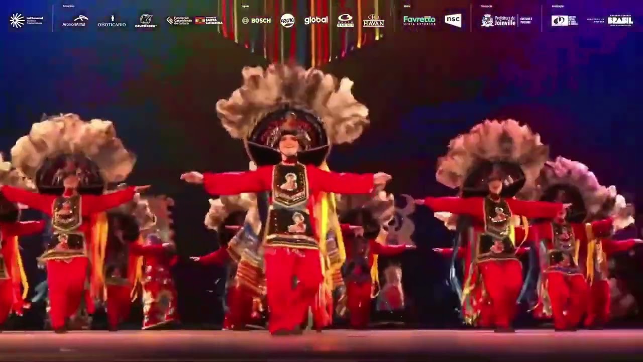 Festival de Dança de Joinville - SC / Escola Pedro Ivo Campos / Sou Santa Fé / Campeã (12° título)