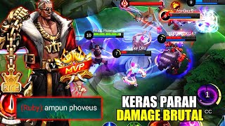 TOP GLOBAL PHOVEUS MODE SERIUS 😱  SEMUA MUSUH AUTO RATA!! BANTAI !!