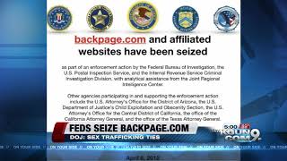 Feds seizing Backpage.com, websites in enforcement action