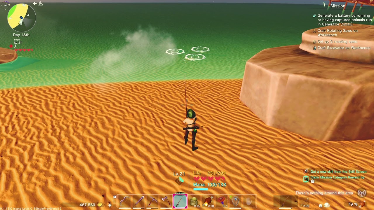 Funny rare Sheep Fish caught in Craftopia! (Sound On)