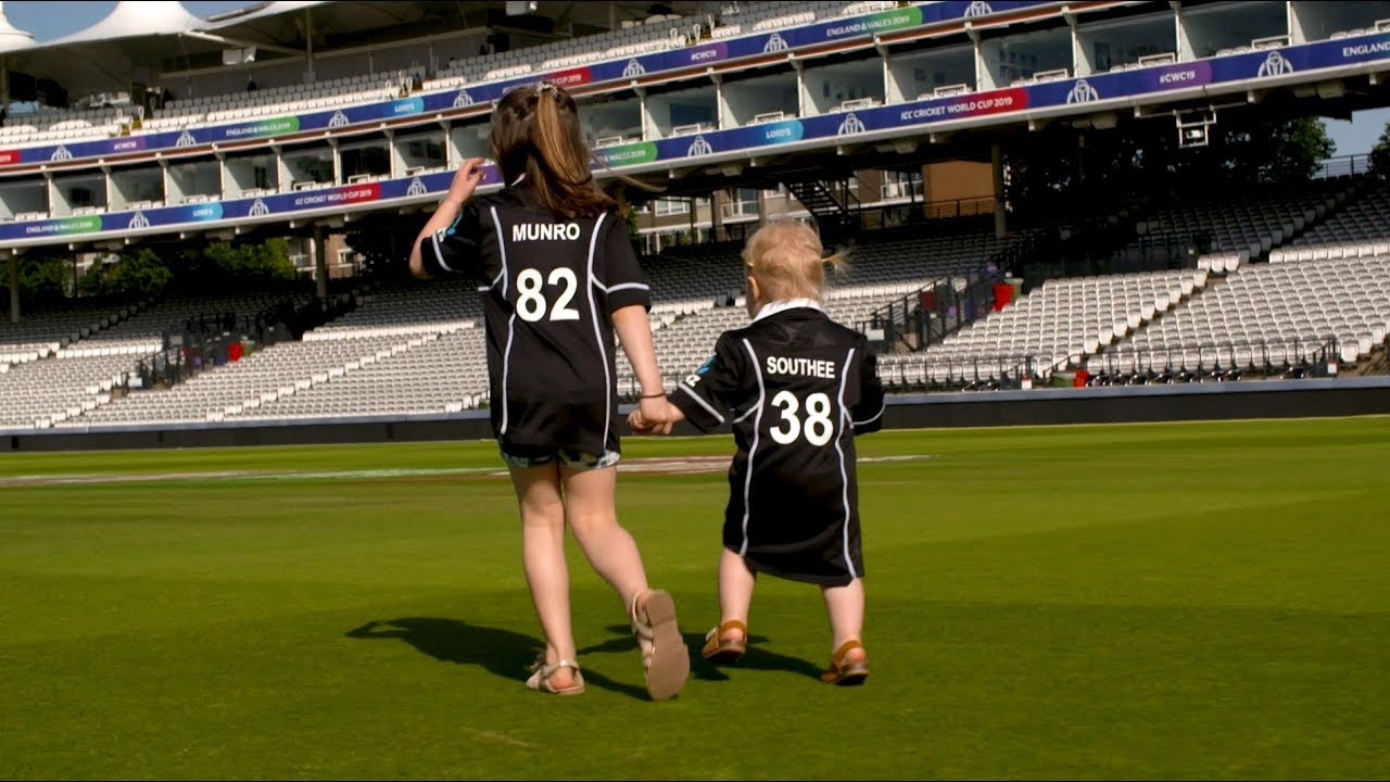 The BLACKCAPS family visit the Home of Cricket