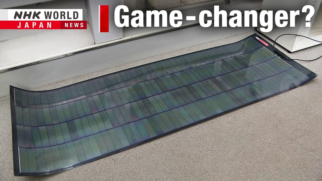 Startup's new solar cells could power snowy regionsーNHK WORLD-JAPAN NEWS