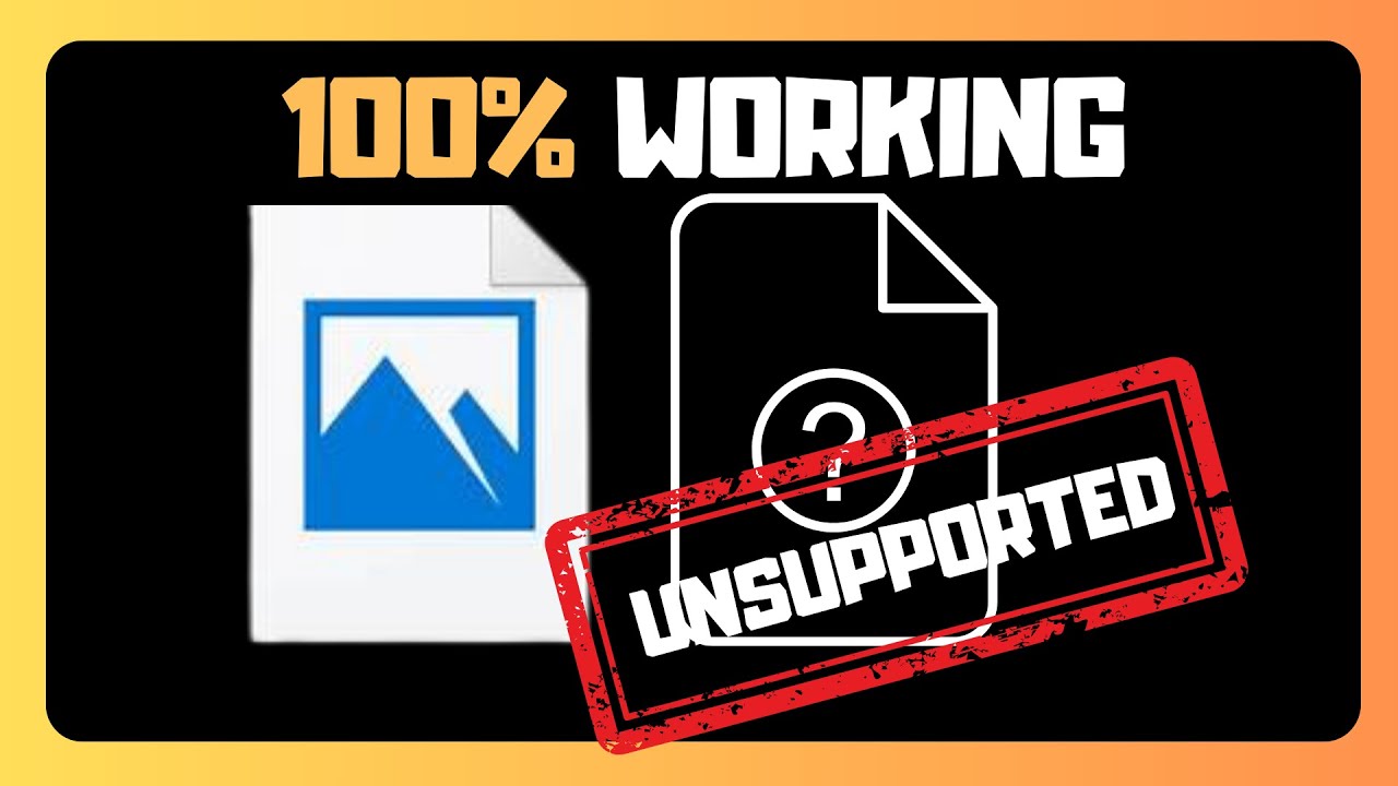 How To EASILY FIX  "No Such Interface Supported" When Opening PNG and JPG Image Format In Windows