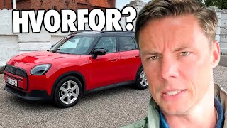 Kæmpe Gult Kort Til Mini For Den Nye Mini Countryman E 2024