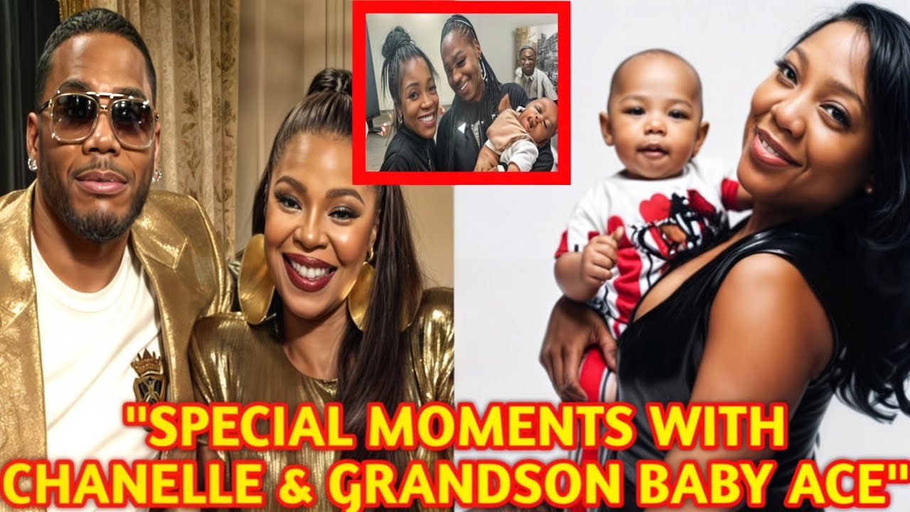 AWW: ASHANTI & NELLY FAMILY NEW YEAR, SPECIAL MOMENTS WITH CHANELLE GRANDSON BABY ACE. see photos 🥺