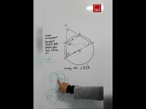 Cara Mudah Jawab Soalan Sudut Dan Tangen Bulatan - YouTube
