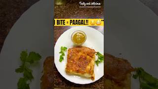 Aisa Bread Omelette Pehli Baar Dekho 🤯🔥 (Super Fluffy &amp; Cheesy)#shorts#ytshorts#cookingbykhadam