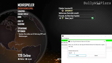 [Black Ops 2 Wii U] Clantag & Gamertag Editor Demonstration