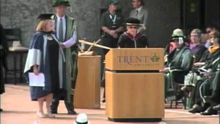 Convocation 2012: Citation by Professor Wendy Fucile