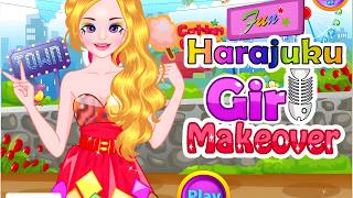 Fun Harajuku Girl Makeover Game Walkthrough Review #games #gamewalkthrough #gameplay #dressupgames screenshot 1